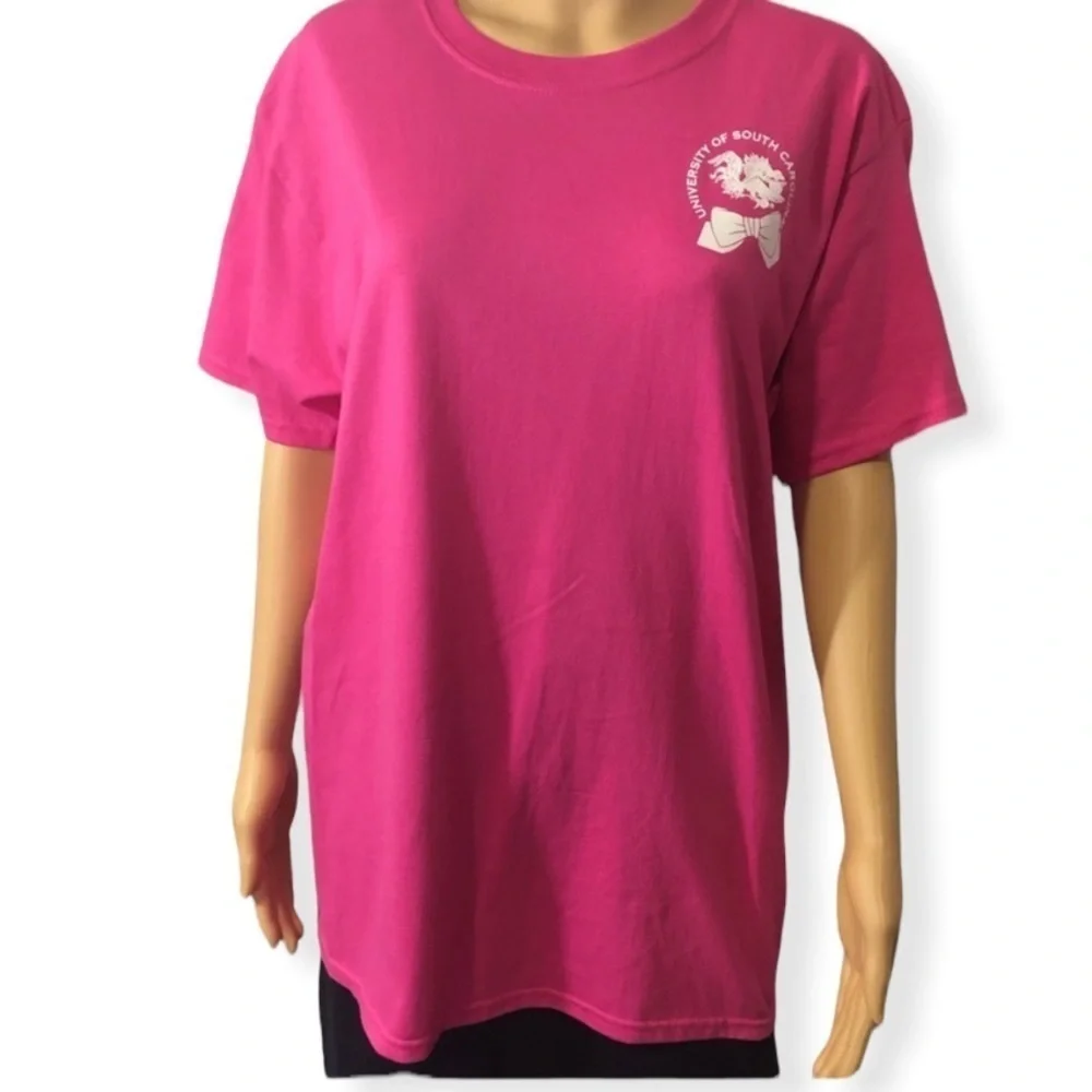 Hanes USC pink tee